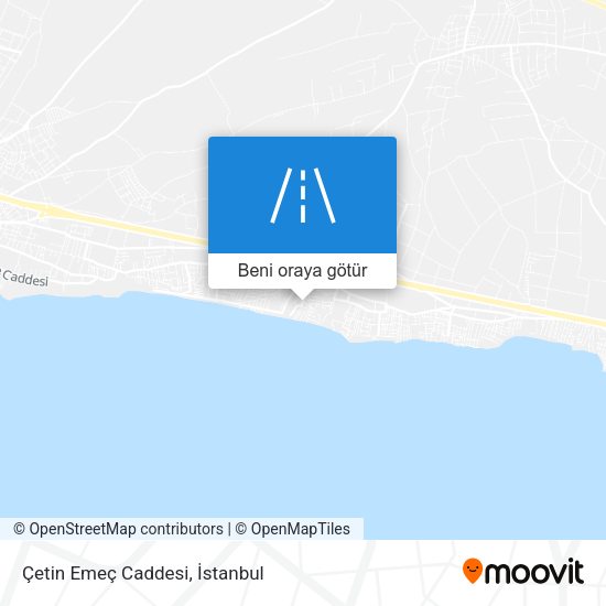 Çetin Emeç Caddesi harita