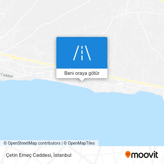 Çetin Emeç Caddesi harita