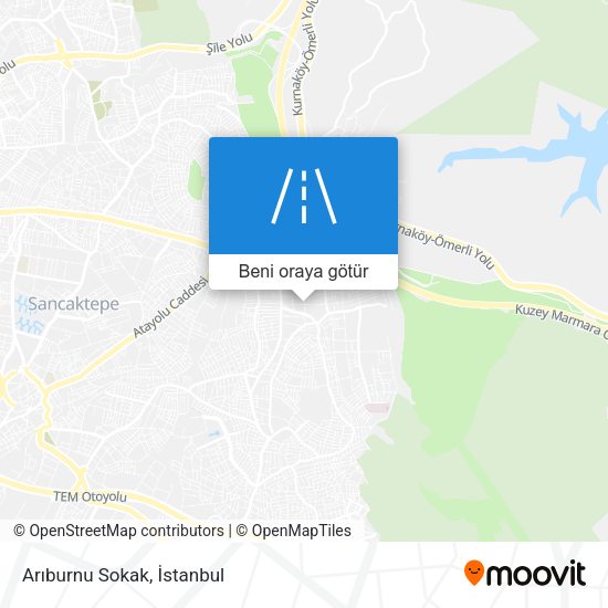 Arıburnu Sokak harita