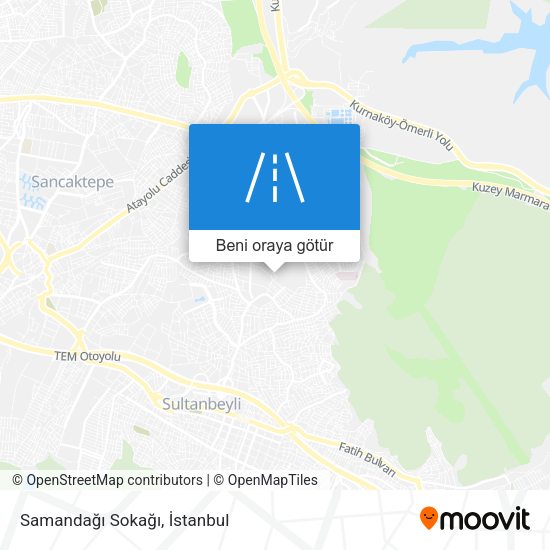 Samandağı Sokağı harita