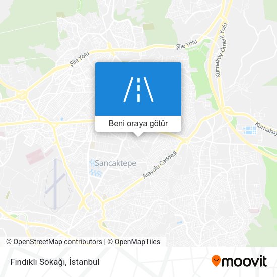 Fındıklı Sokağı harita