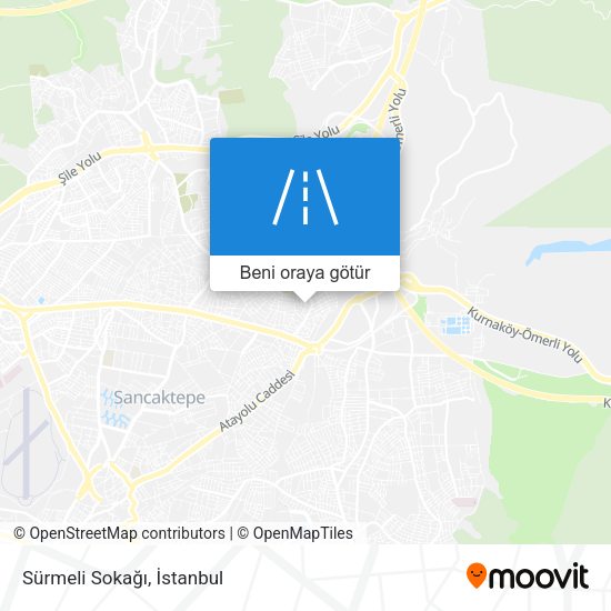 Sürmeli Sokağı harita