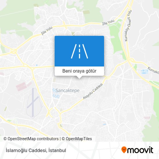 İslamoğlu Caddesi harita