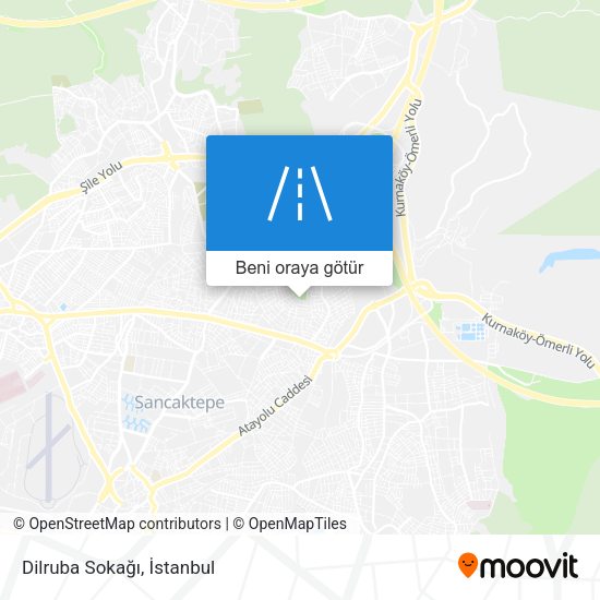 Dilruba Sokağı harita