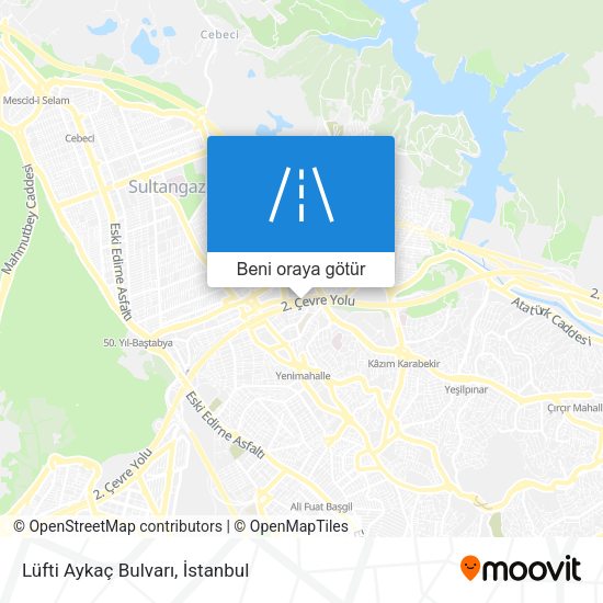 Lüfti Aykaç Bulvarı harita