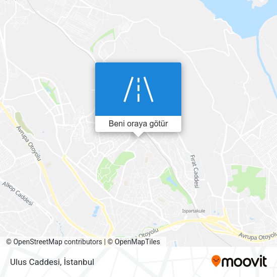 Ulus Caddesi harita