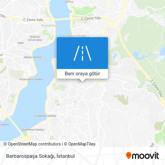 Barbarospaşa Sokağı harita