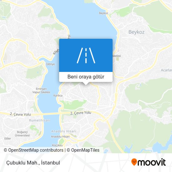 Çubuklu Mah. harita