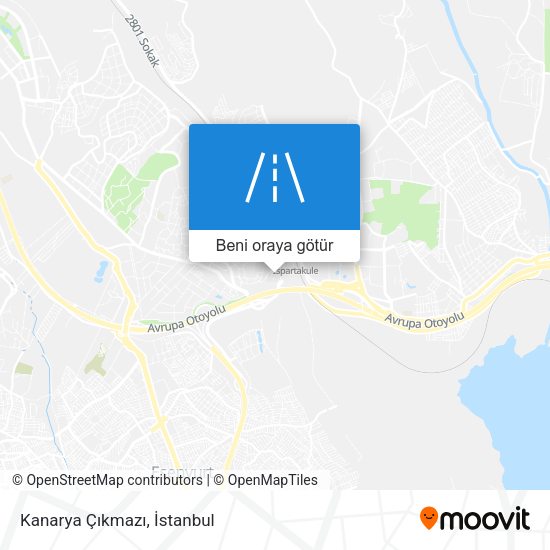 Kanarya Çıkmazı harita