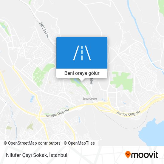 Nilüfer Çayı Sokak harita