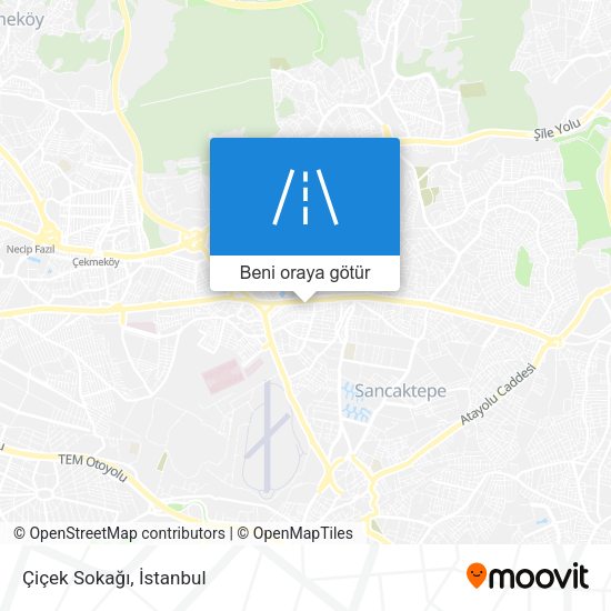 Çiçek Sokağı harita