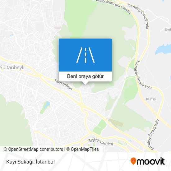 Kayı Sokağı harita