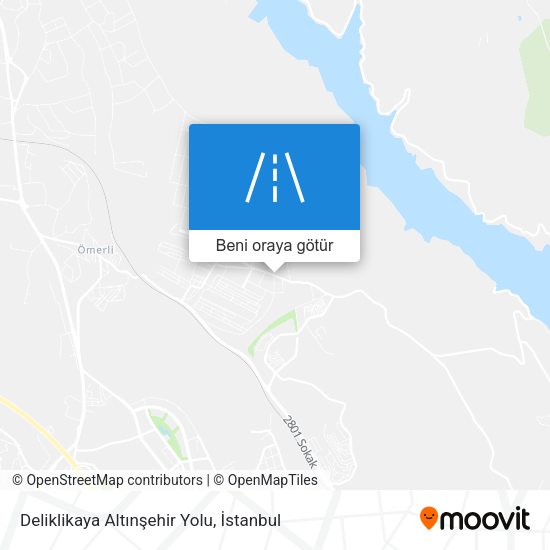 Deliklikaya Altınşehir Yolu harita
