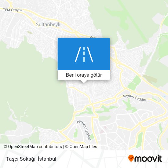 Taşçı Sokağı harita