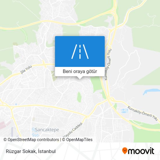 Rüzgar Sokak harita