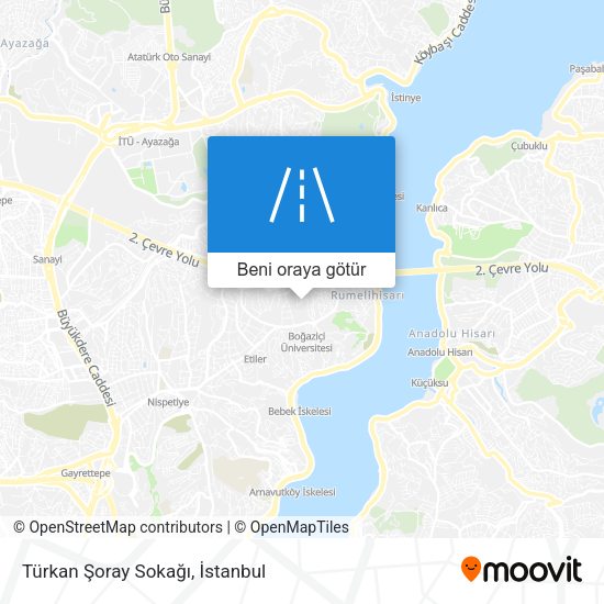 Türkan Şoray Sokağı harita