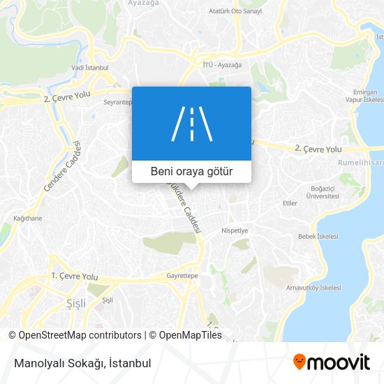 Manolyalı Sokağı harita