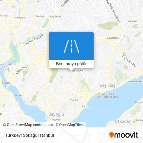 Türkbeyi Sokağı harita