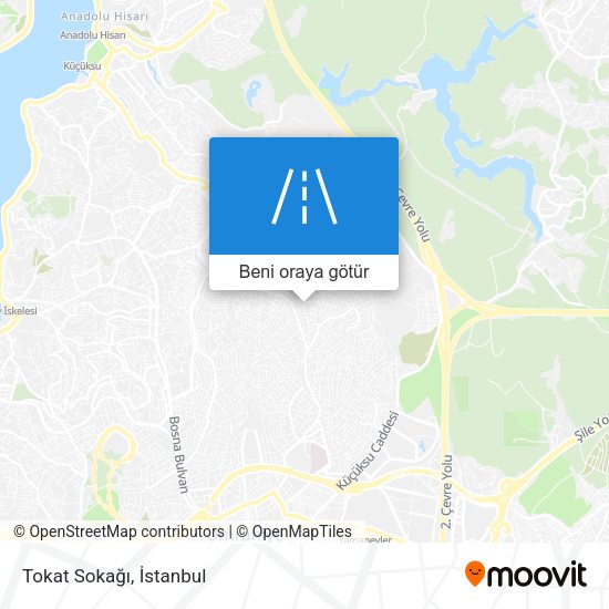 Tokat Sokağı harita