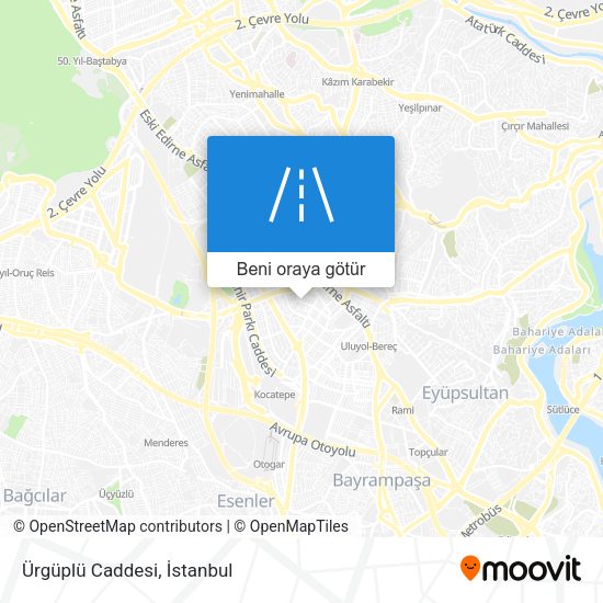 Ürgüplü Caddesi harita