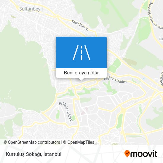 Kurtuluş Sokağı harita
