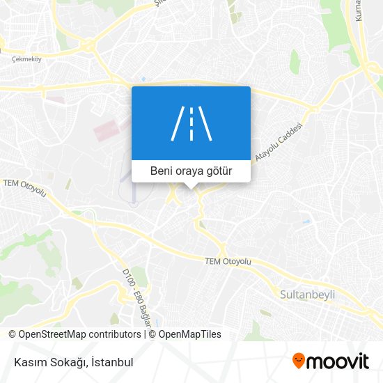 Kasım Sokağı harita