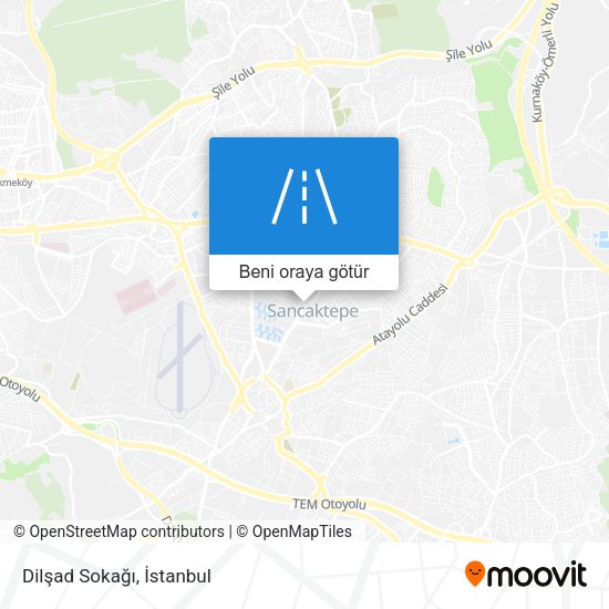Dilşad Sokağı harita