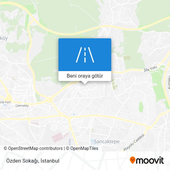 Özden Sokağı harita