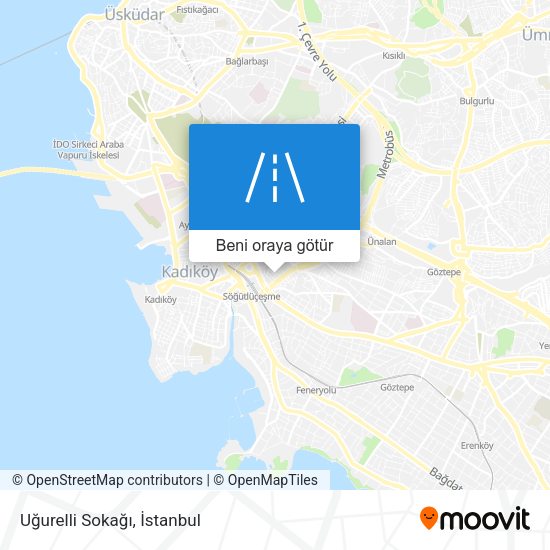 Uğurelli Sokağı harita