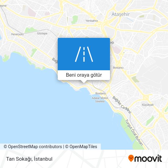 Tan Sokağı harita