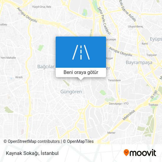 Kaynak Sokağı harita
