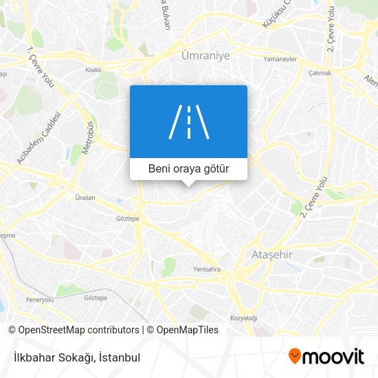 İlkbahar Sokağı harita