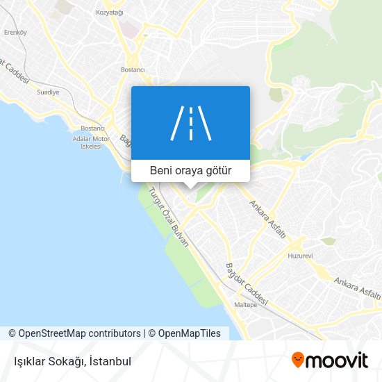 Işıklar Sokağı harita