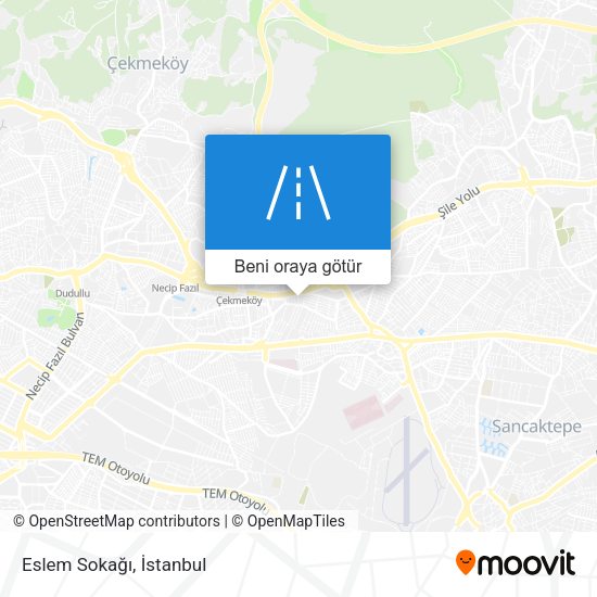 Eslem Sokağı harita
