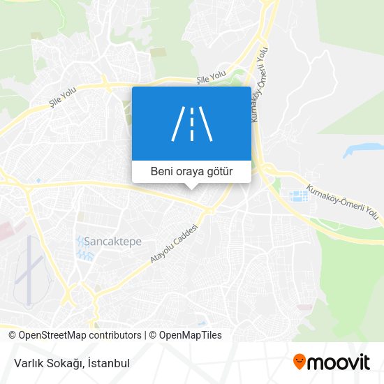 Varlık Sokağı harita