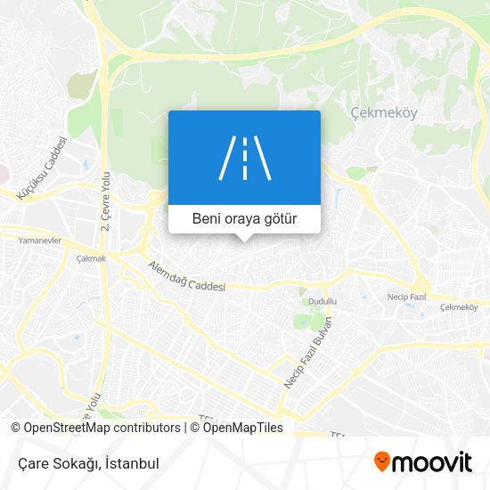 Çare Sokağı harita