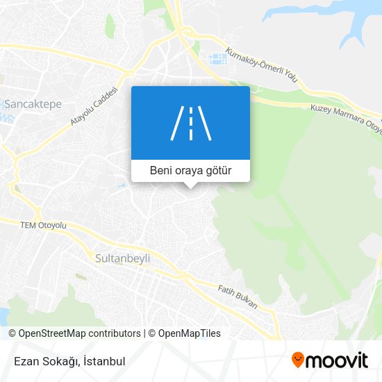 Ezan Sokağı harita