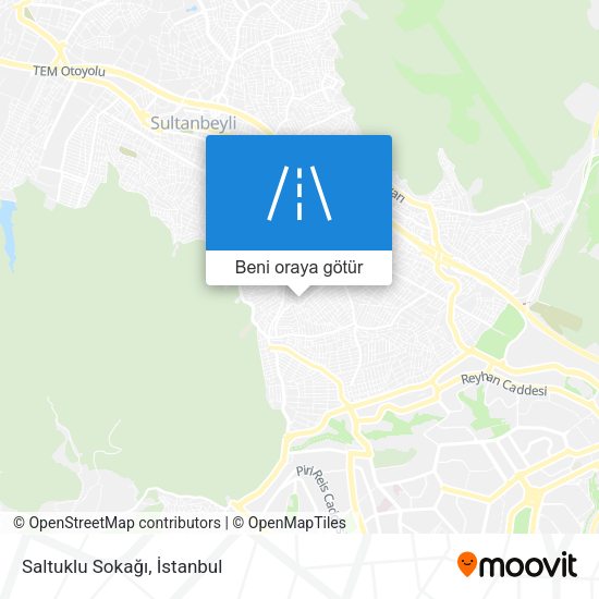 Saltuklu Sokağı harita