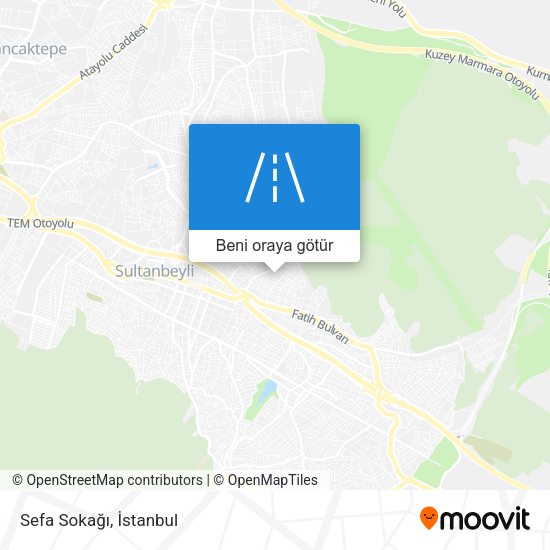 Sefa Sokağı harita