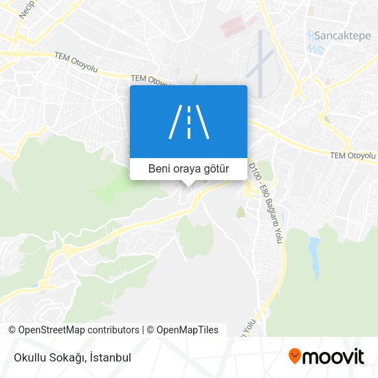 Okullu Sokağı harita