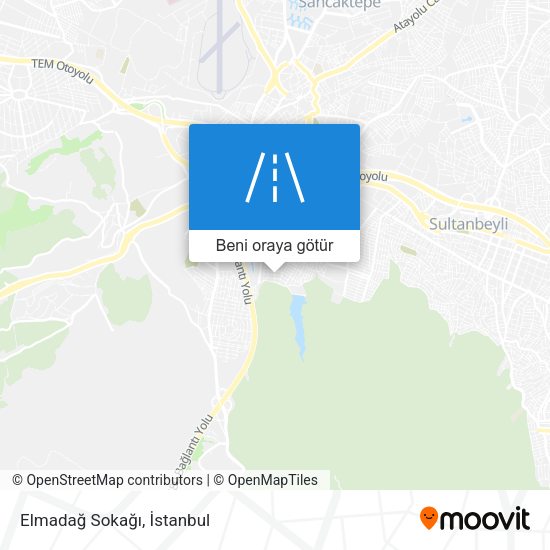 Elmadağ Sokağı harita