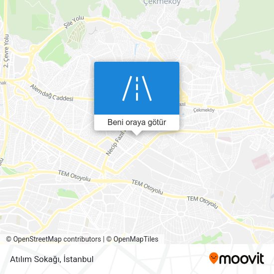 Atılım Sokağı harita