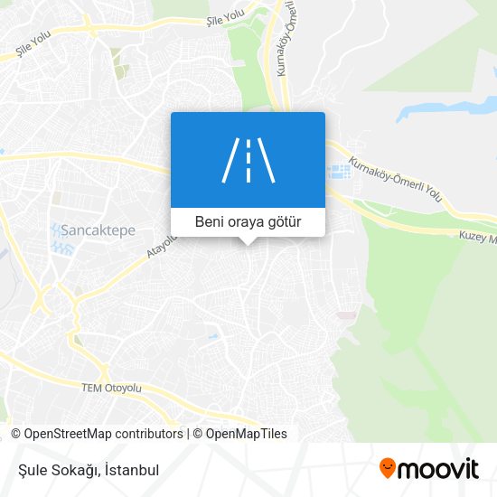 Şule Sokağı harita