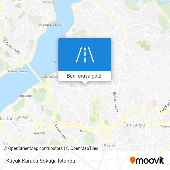 Küçük Karaca Sokağı harita