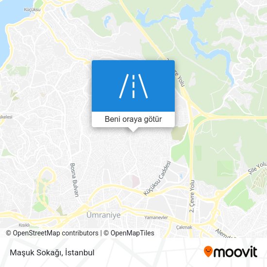 Maşuk Sokağı harita
