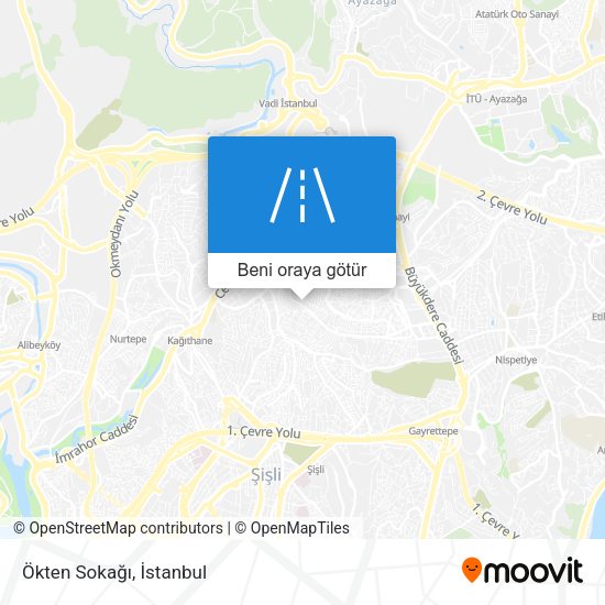 Ökten Sokağı harita