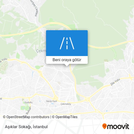 Aşıklar Sokağı harita