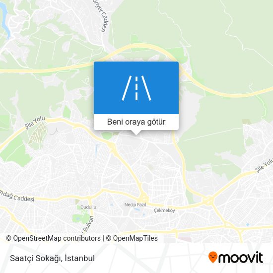 Saatçi Sokağı harita
