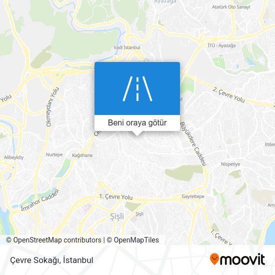Çevre Sokağı harita