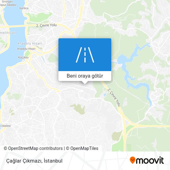 Çağlar Çıkmazı harita